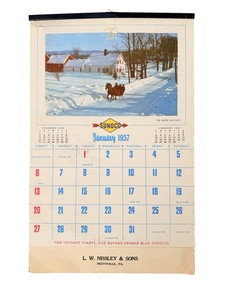 カレンダー/スケジュール 04_MOGRA ORIGINAL CALENDAR 1957 Calendar | eBay