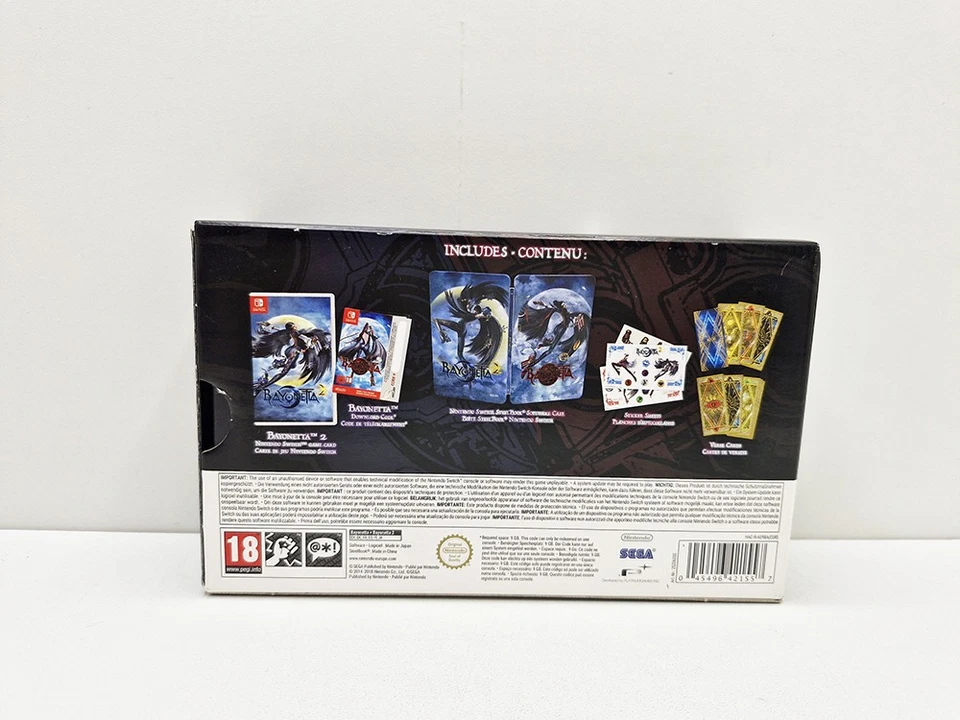 BAYONETTA - SPECIAL EDITION - SWITCH EURO OCCASION (EN/FR/DE/ES/IT), photo 2 sur 5