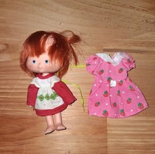 Lot Pink Dress Vintage 1979 Strawberry Shortcake Doll Original