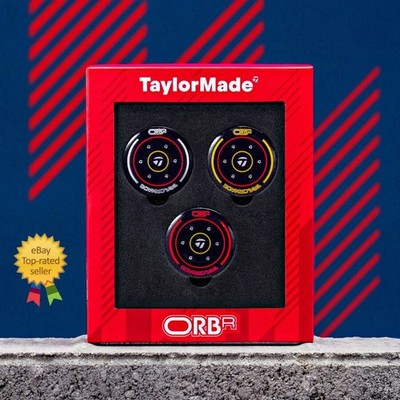 テーラーメイド　レッドブルF1コラボ　ゴルフマーカーセット TaylorMade Oracle Red Bull Racing Ball Markers Set of 3 NEW Golf