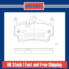 Brake Pads Set For Porsche 718 Cayman 982 2.5 GTS Rear Borg & Beck 98735293900