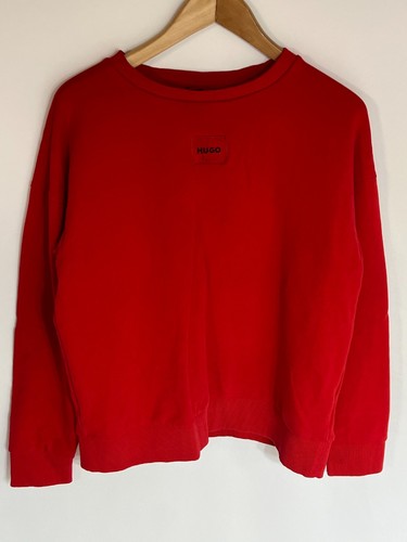 Hugo Boss Nakira Red Label Fleece Sweatshirt | Ladies | Red | Large