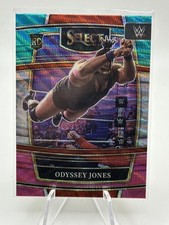 2022 Panini WWE Select Tri-Color Prizms #64 Odyssey Jones