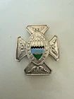 Fine RARE  Silver & Enamel "SOUTHPORT INFIRMARY " Nurses Badge by Fattorini |32