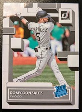 2022 Panini Donruss Baseball Romy Gonzalez Rated Rookie #78 Chicago White Sox