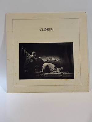 Joy Division Closer Vinyl 1980 Import w/printed poly sleeve