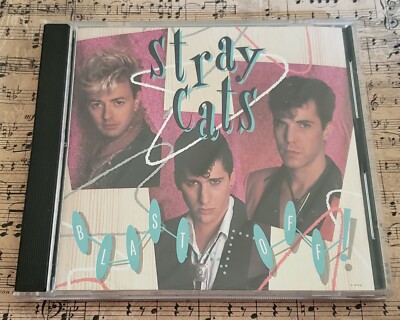 Stray Cats - Blast Off! CD 1989 Pre-Owned Very Good Condition Brian Setzer