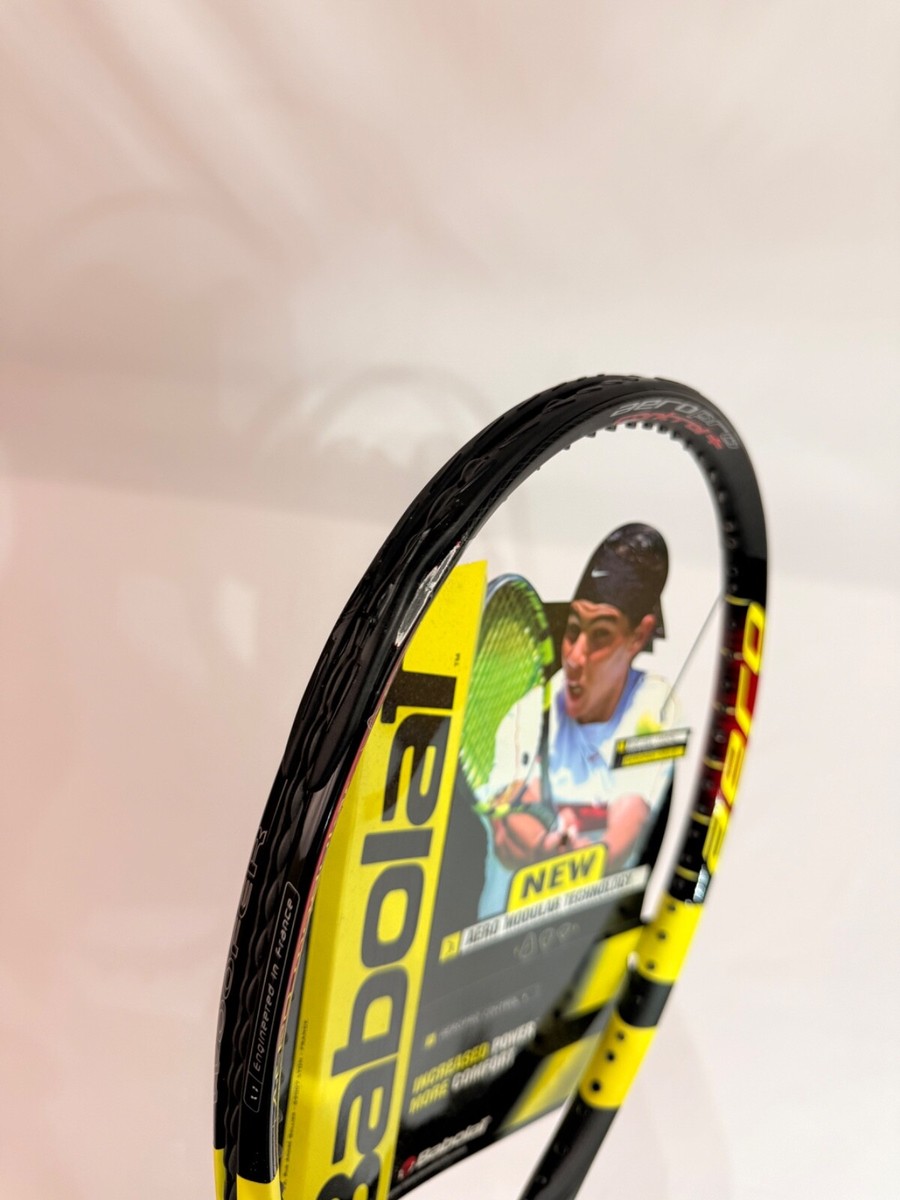 NEW Babolat Aeropro Control Plus, 4 3/8 - has storage damage | eBay