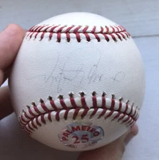 Autographed Rafael Palmiero Baseball