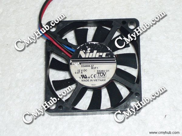 12V 5010 5CM Silent Turbo Fan Blower BSB0512LAA01
