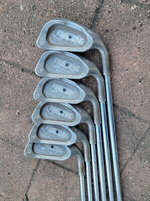 Ping Zing Karsten Right Hand Black Dot Iron Set 4-9 Steel Shafts RH