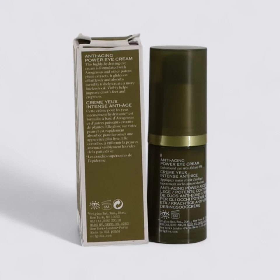 Crema de ojos Origins Plantscription antienvejecimiento Power 0,5 oz / 15 ml Foto 2 de 3
