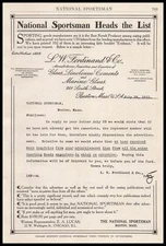 1912 L. W. Ferdinand & Co. Marine Glues Linoleum Cements Boston Letter Print Ad