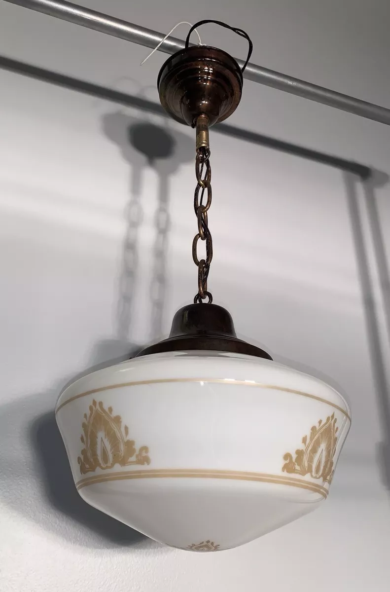 Antique globe cheap light fixture