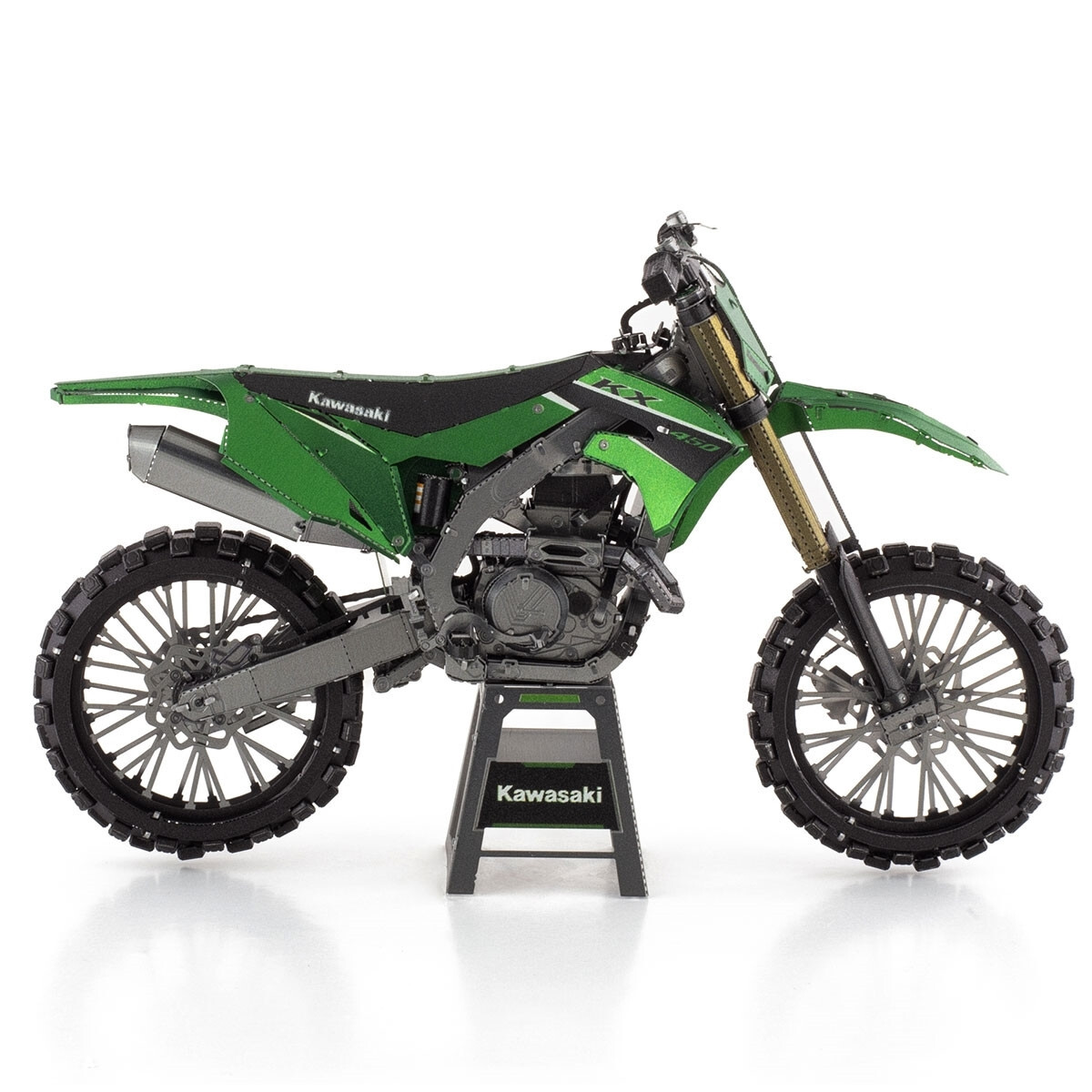 Fascinations Premium Series KAWASAKI KX450 Dirt Bike 3D Metal