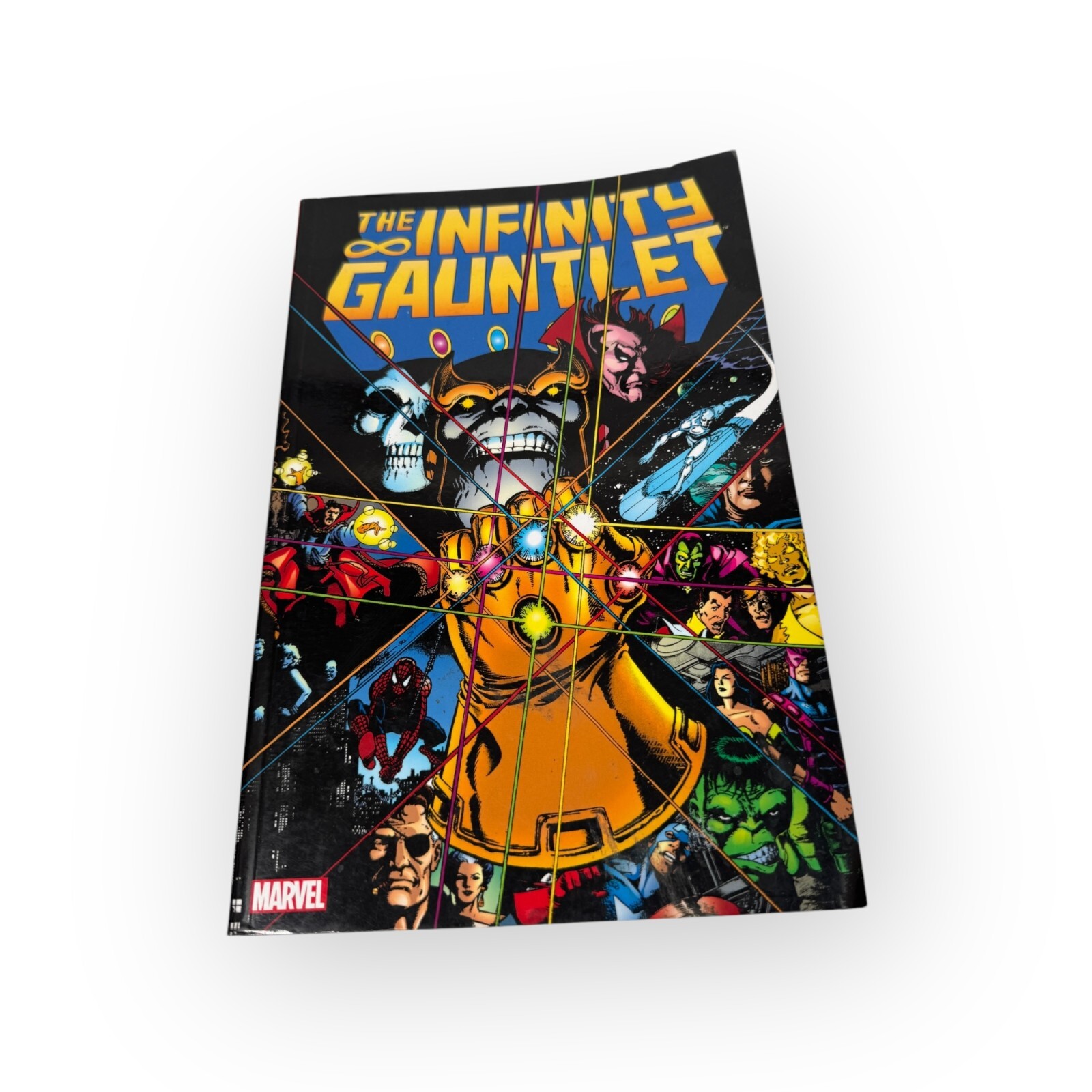 Marvel Infinity Gauntlet Trade Paperback by Jimenez Perez and Lim