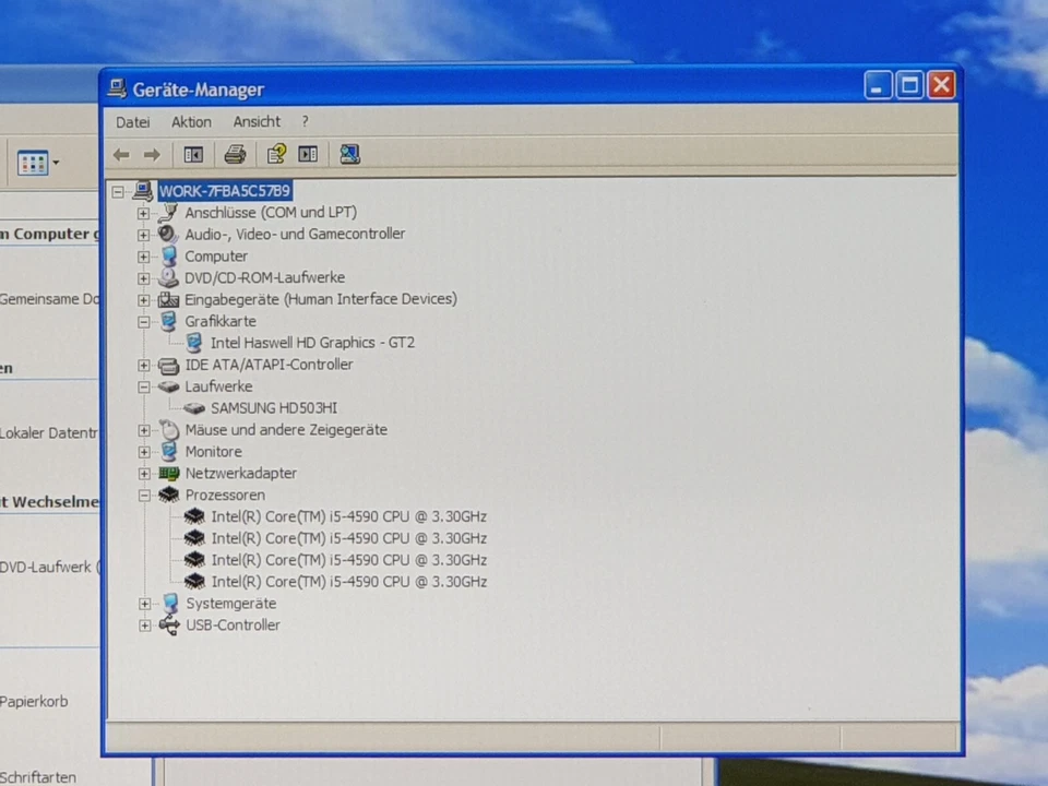 Fujitsu ESPRIMO Gamer Windows XP mit LPT und COM RS 232 PC i5 HD 4GB 500GB - Bild 3 von 4
