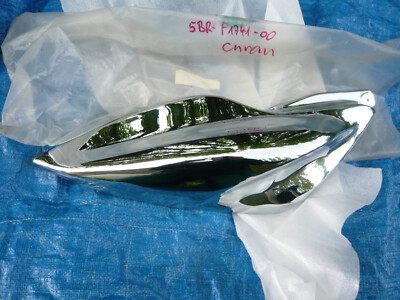 Yamaha YQ50 Aerox 1997  Verkleidung Chrom rechts Abdeckung RH Cover 5BR-F1341-00