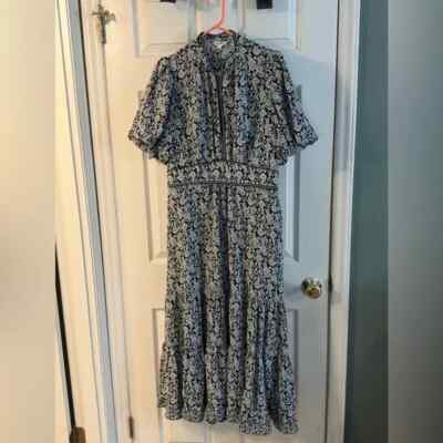 chinese dress ladies MAX STUDIO Floral Balloon Sleeve Tiered Maxi Dress  VinNews Recommendations
