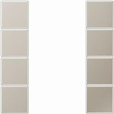 Jeu de touches Jung KNX ES2504TSA - 4 vitesses, enclenchement, mat, IP20, aci...