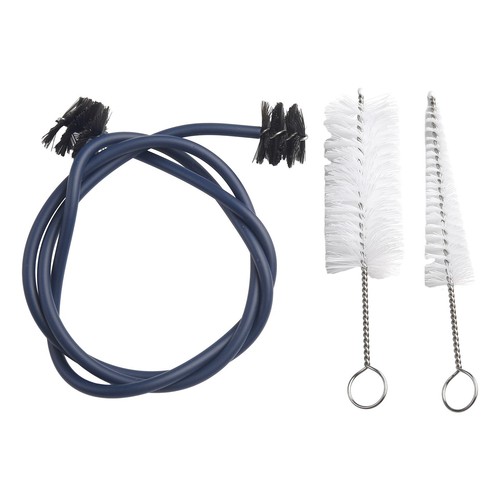 3x Trombone Cleaning Kit Snake & Brush Gentle Bristles 80cm Replacement - Useful - Picture 17 of 24