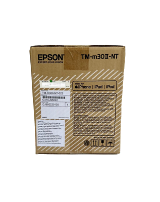 Epson TM-M30II-NT, USB, Ethernet,Thermal Receipt Printer 3
