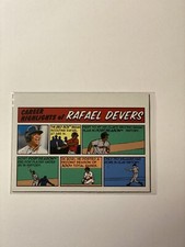 2022 Topps Heritage Rafael Devers 1973 Topps Comics Insert #73TC-17 Red Sox SP