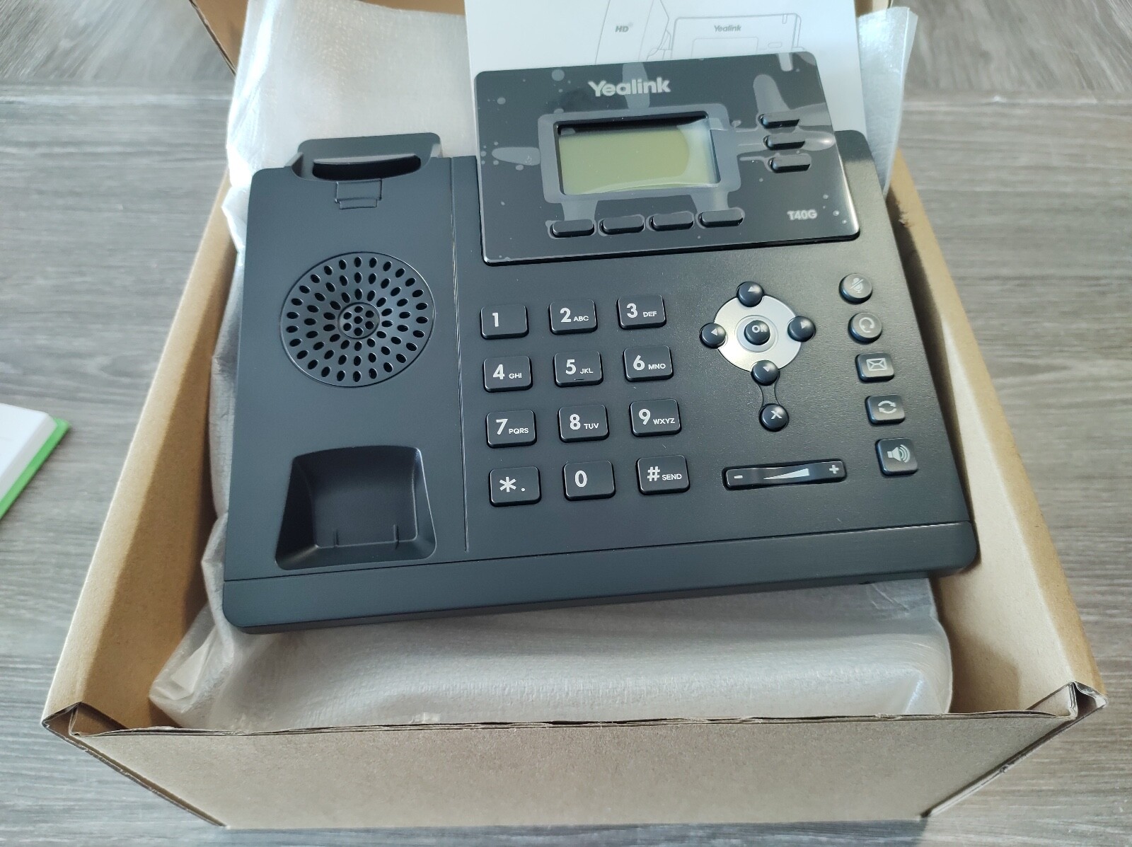 Yealink SIP-T40G IP Conference Ethernet Telephone Phone T40G VOIP POE BRAND NEW