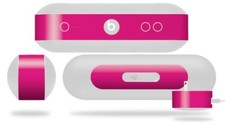 Skin for Beats Pill Plus Solids Collection Fushia Decal Wrap