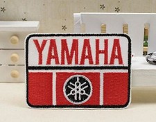 Yamaha Text Iron on Patch W3.4" X H2.3" Motorcycle Embroidered patch bikers 3761