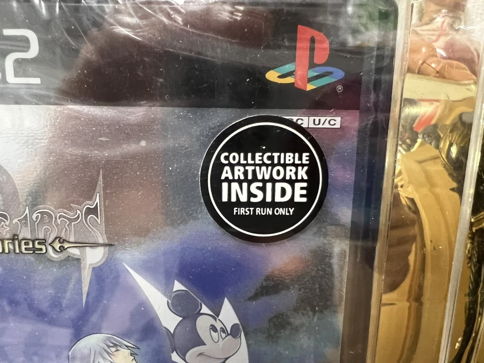 2008 PS2 Kingdom Hearts Re: Chain of Memories Graded WATA 9.8 Sealed A+ NEW - Image 3 of 4