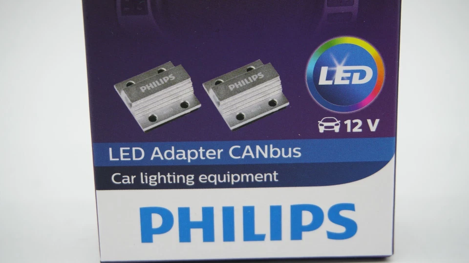 Decodificador de advertencia PHILIPS 21W LED 1156, 1157, 7440, T20, 7443, 3156, 3157 CANbus Foto 2 de 4