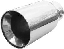 Auspuffblende Endrohr Edelstahl Universal Rund Für VW Touran Tiguan Touareg