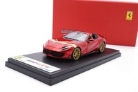 Ferrari 812 Gts 2019 Rosso Fuoco Gold Livery Looksmart LS516N 1:43 Resin