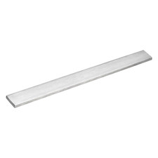 304 Stainless Steel Flat Bar, 1/8" Thickness 1 3/16" Width 11 3/4" Length Brushe