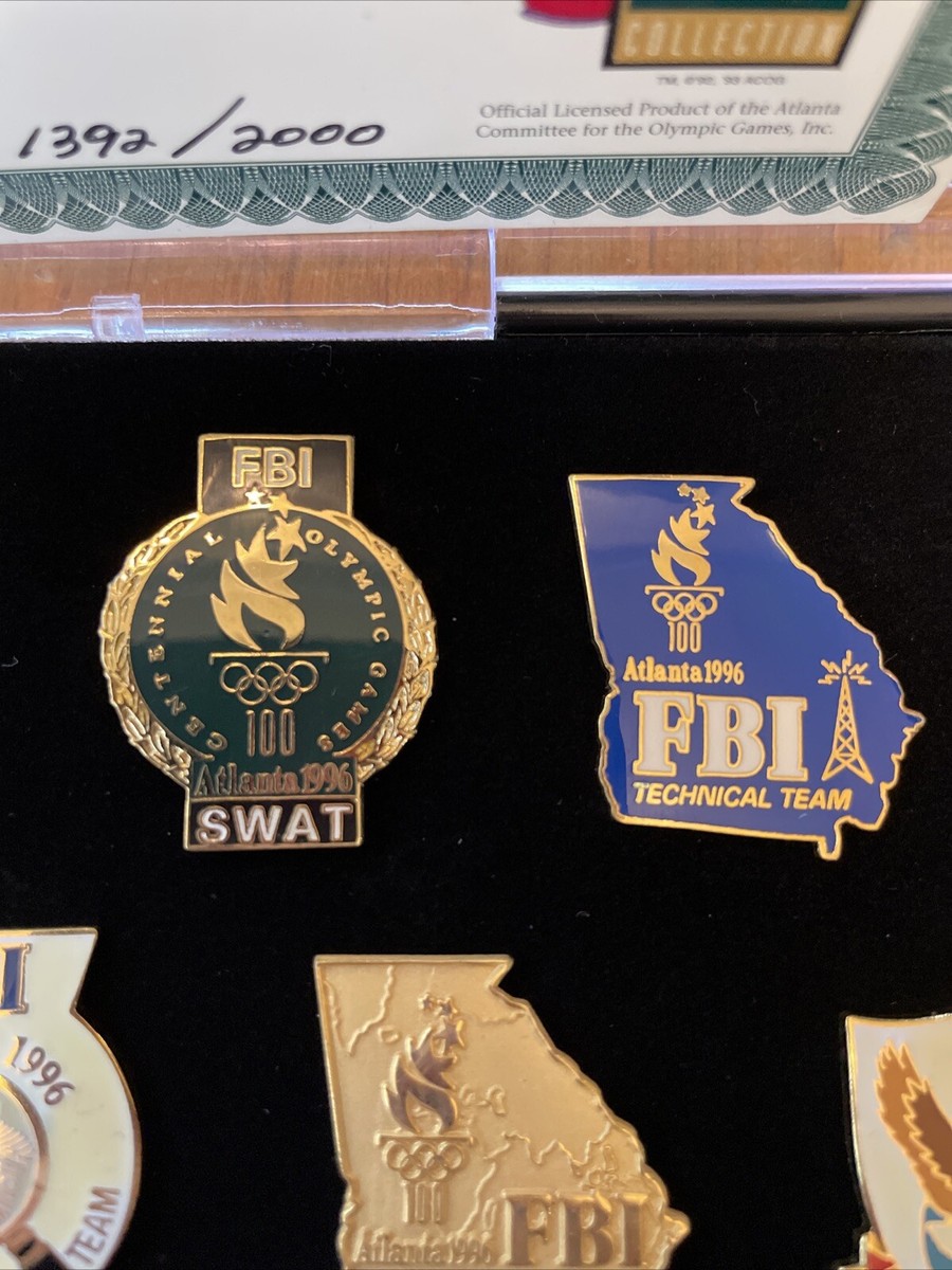 （レア）1996 PARK POLICEアトランタオリンピック記念　バッジ レア）1996 PARK POLICEアトランタオリンピック記念 バッジ