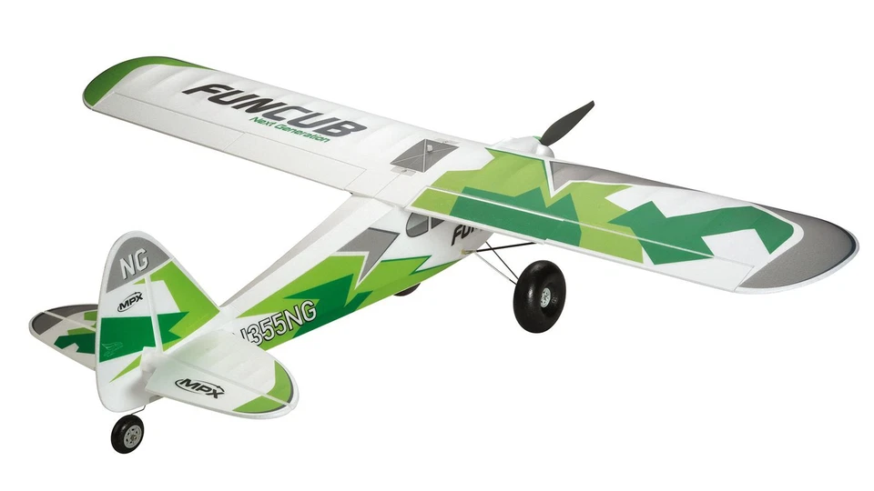 Multiplex RC Flugzeug FunCub NG Brushless grün by MPX - Bild 2 von 4
