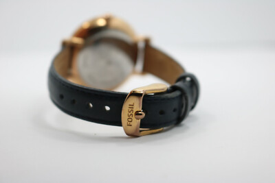 Fossil ES4140 Women\'s Gold Tone Watch Roman Numeral Leather Date Quartz FOSSIL ES4140 Women main image 3