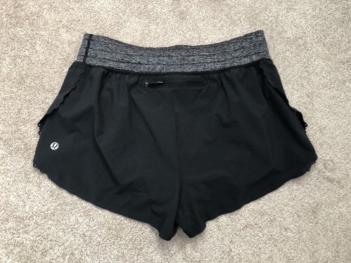 Laser Cut Black Grey Lined Zip Pocket 