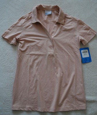 Columbia Firwood Camp leichtes Sommer-Poloshirt für Damen Outdoor XS neu mit Etikett UVP £35