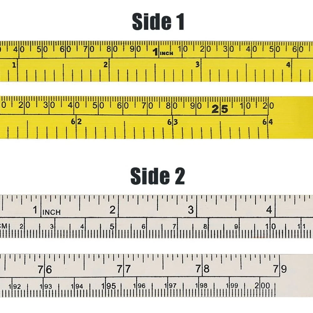 Soft Ruler Retractable Tape Measure Diameter Measuring Tool for DIY Rule Tool