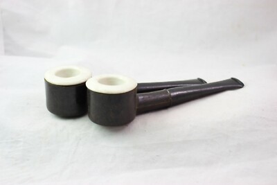 Pfeife, Pipe, Pipa, 2 DERA Pfeifen aus den 40-50ern Unberaucht Vintage, Neu
