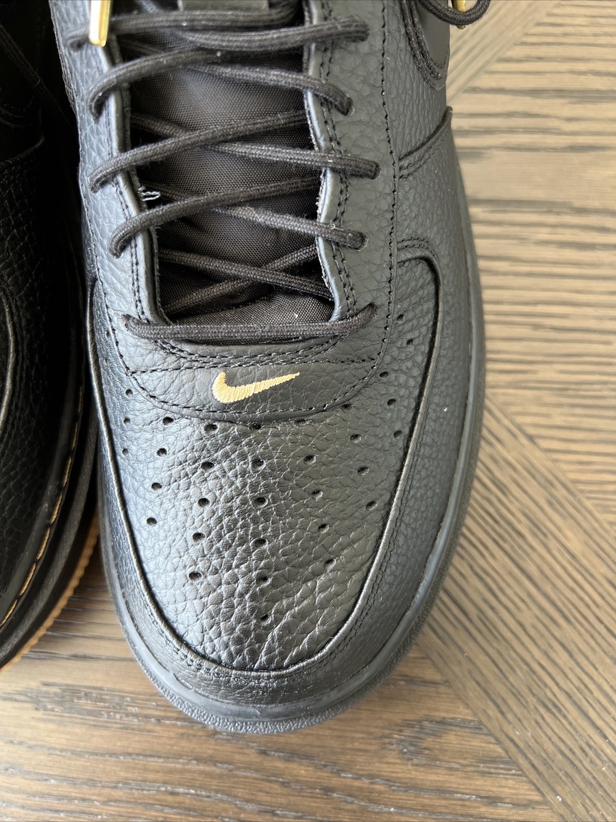 Nike Air Force 1 Low Luxe Black Gum Men's Size 13 DB4109-001 New