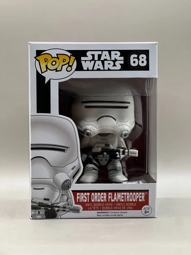 Funko Pop Vinyl Star Wars First Order Flametrooper #68 Bobblehead Ne