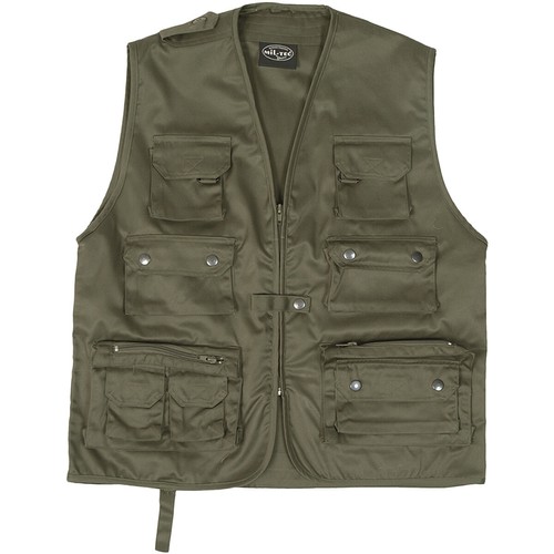 FISHING VEST MULTI POCKET MENS 