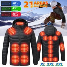 Men's Lightweight Heated Vest Water-Resistant Electric Warming Heating Vest LOT