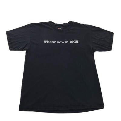 Apple Employee Shirt Men's Medium Original Iphone 16GB