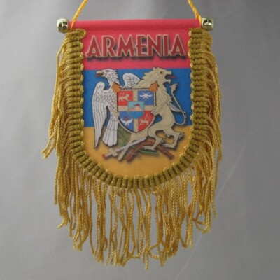 Car Pennant Banner Flag Armenia Hayastan Armenian Yerevan AM
