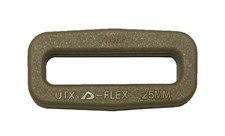 10 Packung Duraflex Tan499 Irr 25mm/2.5cm Loop (Platz Ring) Taktische Gurt Mode