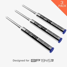 GP 1945 Bolt Action Plus Pen Refill Cartridge - BLUE INK 